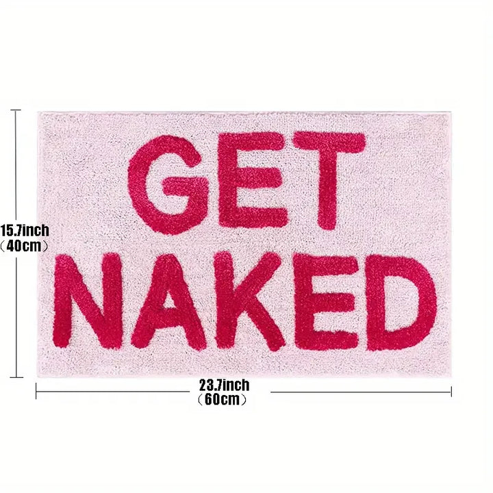 BlushNaked Tufted Design Rug – Rosa "Get Naked" Bad & Stue Teppe | Skanto