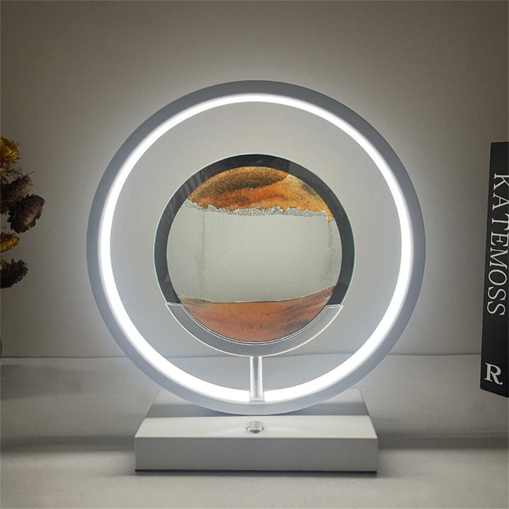 Skanto | 3D LED Flytende Sand Kunst Bordlampe