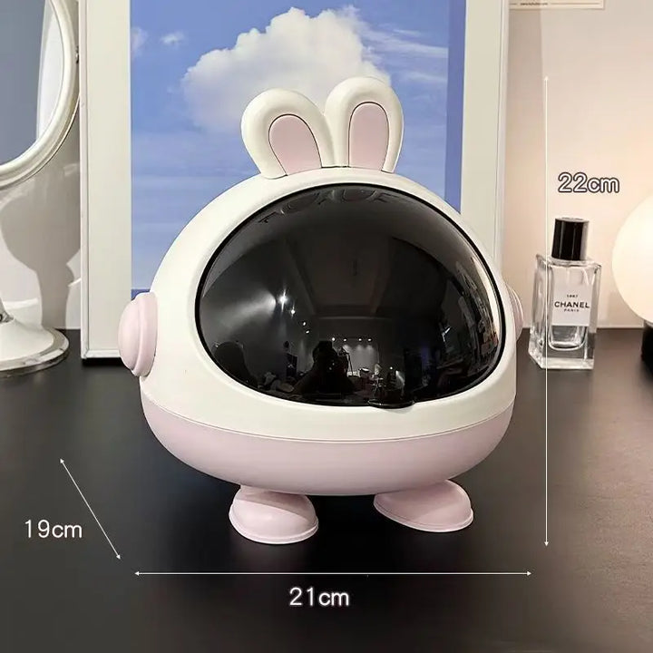 Skanto | Mini Rabbit Desktop Lagringssøppelkurv