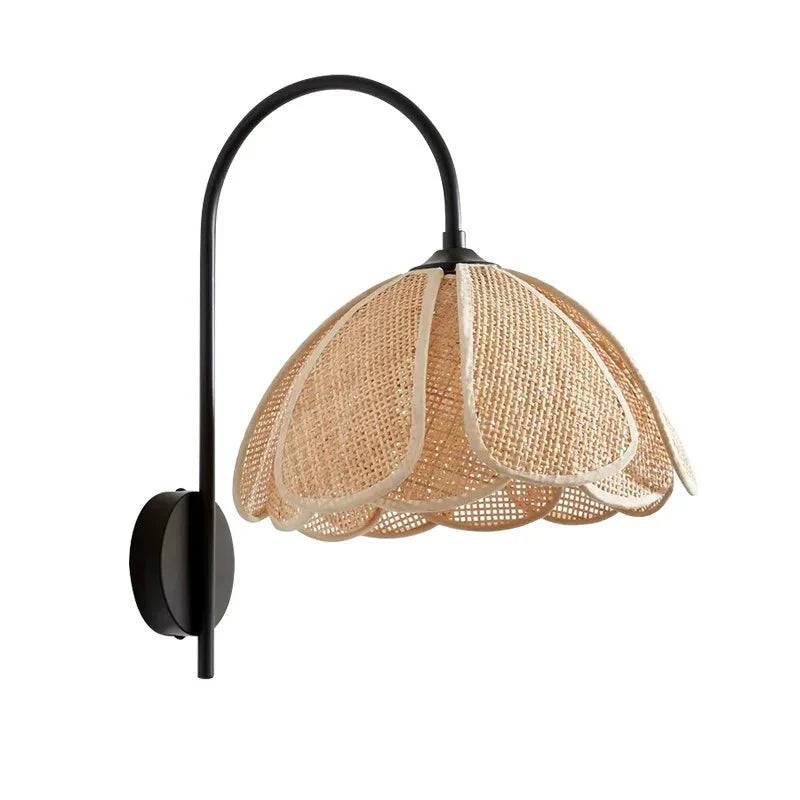 Skanto | LumaFlora - Elegant rotbanglampe - Varm blomsterlig atmosfære
