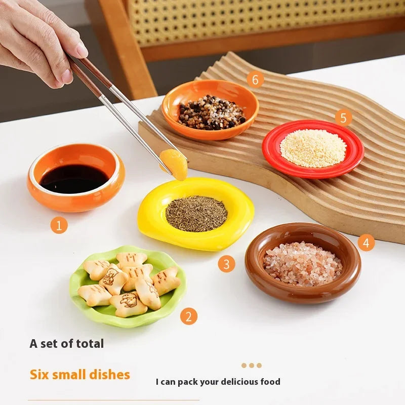 Skanto | Mini Stable Hamburger Keramisk Tallerken Sett