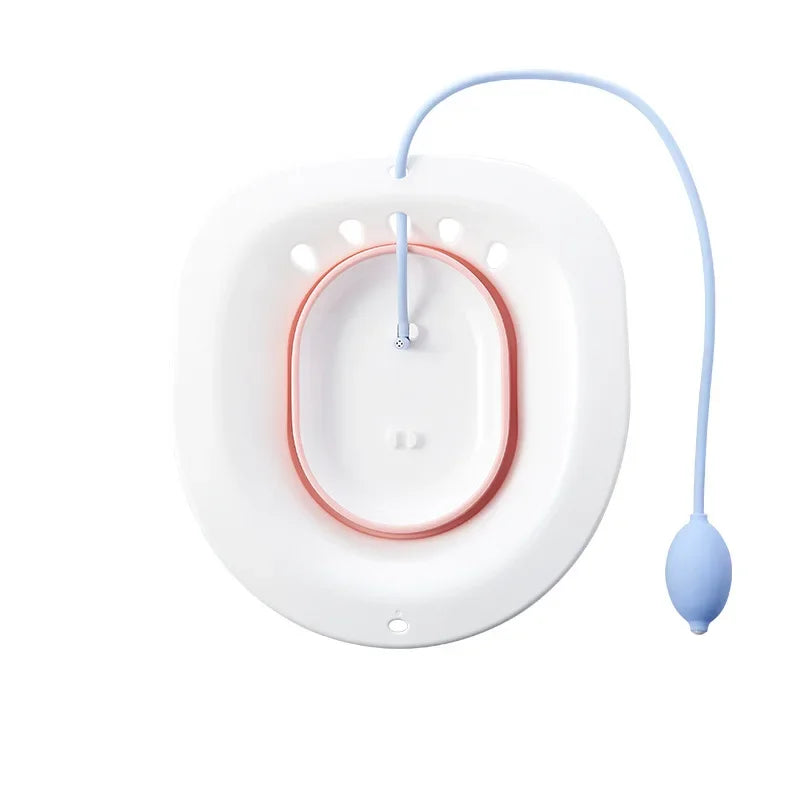 Skanto | Sammenleggbart bidet-badekar - Komfortabel sittebad for gravide kvinner, eldre mennesker, fødselspasienter og toalettmedisinskyllingstilbehør