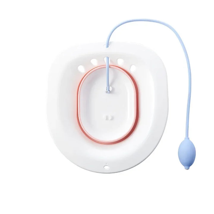 Skanto | Sammenleggbart bidet-badekar - Komfortabel sittebad for gravide kvinner, eldre mennesker, fødselspasienter og toalettmedisinskyllingstilbehør