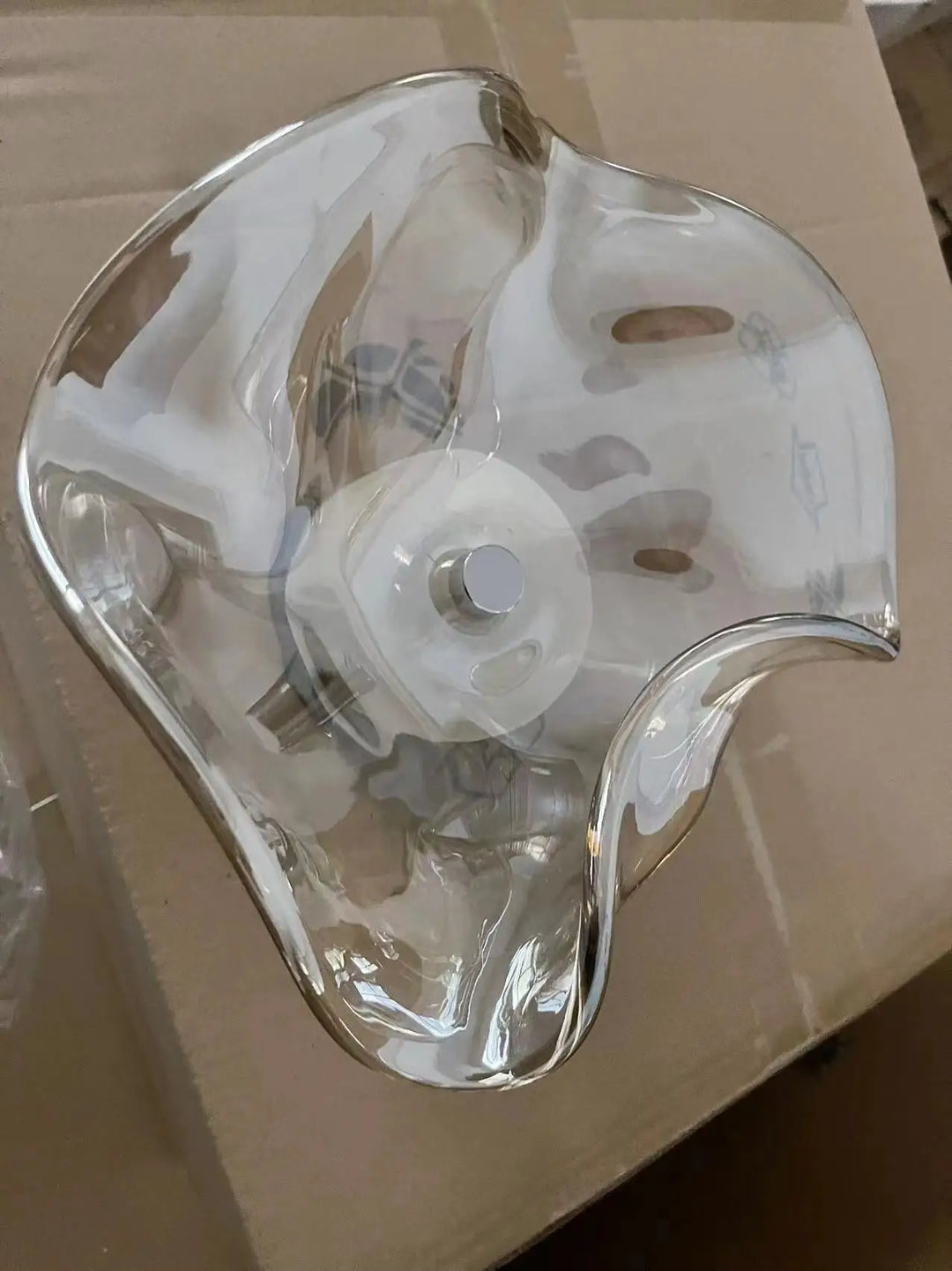 Skanto | ClearAura - Slank Glass Vegglampe