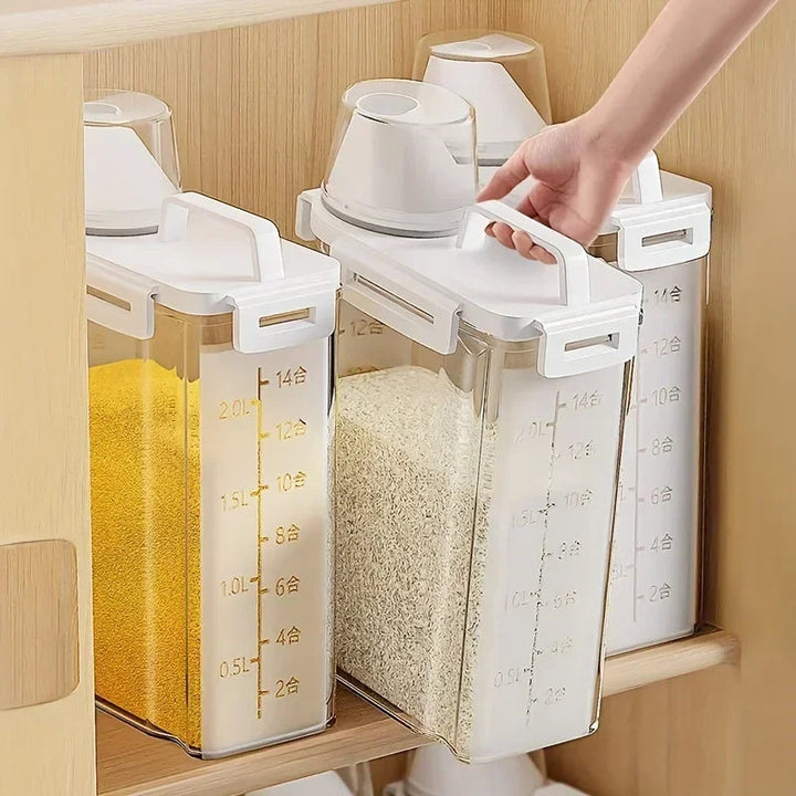 Lagringsbeholder med ferskhetsbevarende lokk 2,5L | Skanto