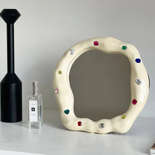 Rainbow Stone Mirror | Skanto