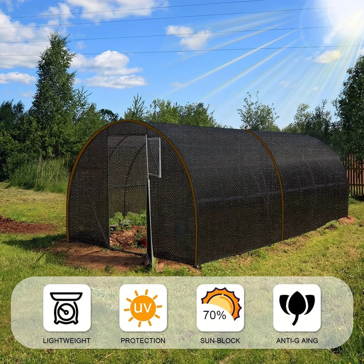 Frendorf | Svart Skyggenett Mesh Deksel – SunGuard (1+1 GRATIS)