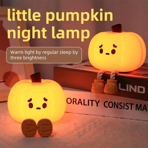 Skanto | Liten Pumpkin Touch Sensor LED Lampe
