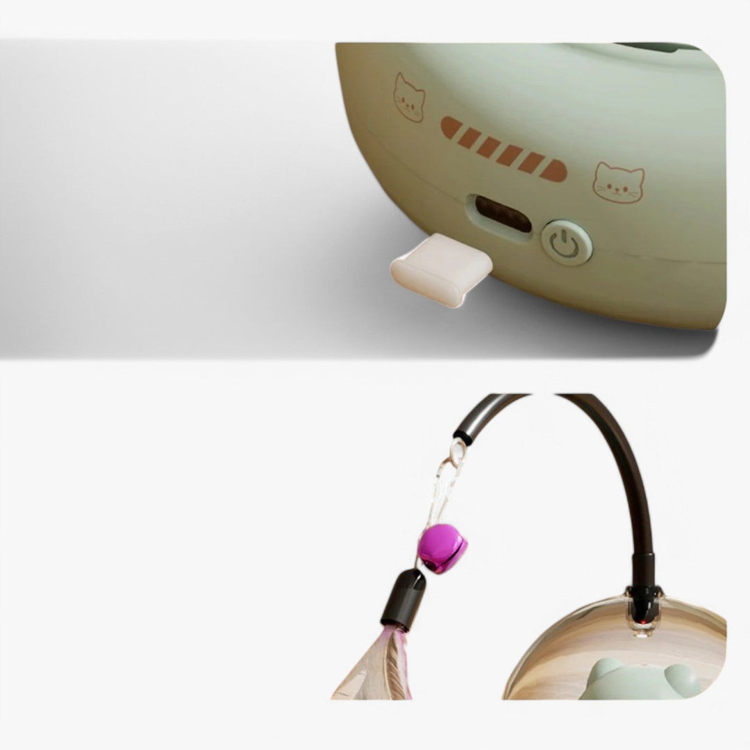 Smart Cat Laser "Hunting Light" med regnbuefunksjon og USB-lading | Skanto