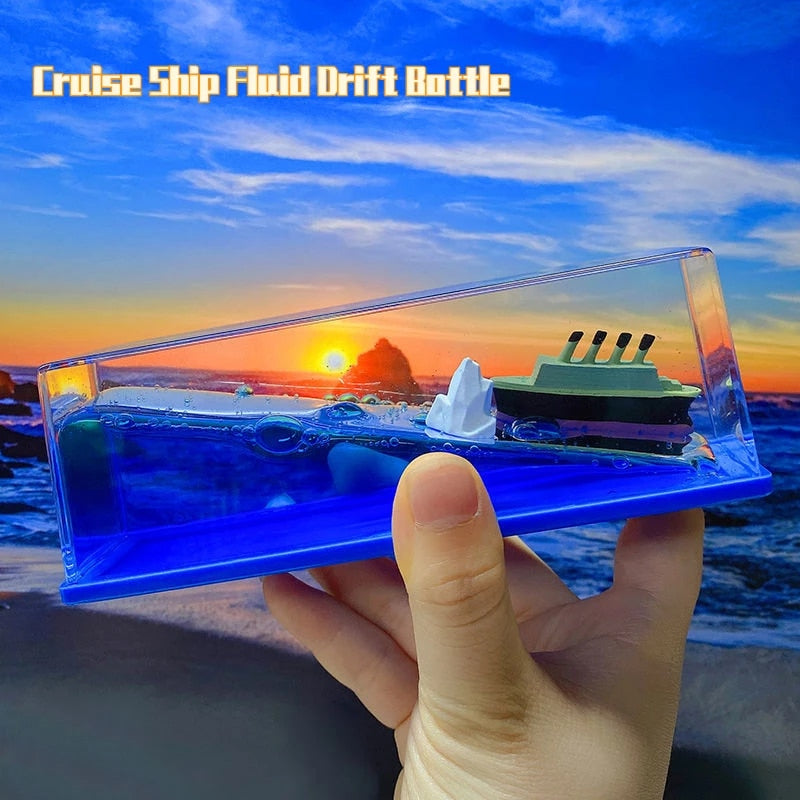 Skanto | Cruise Ship Drift Glass Bottle