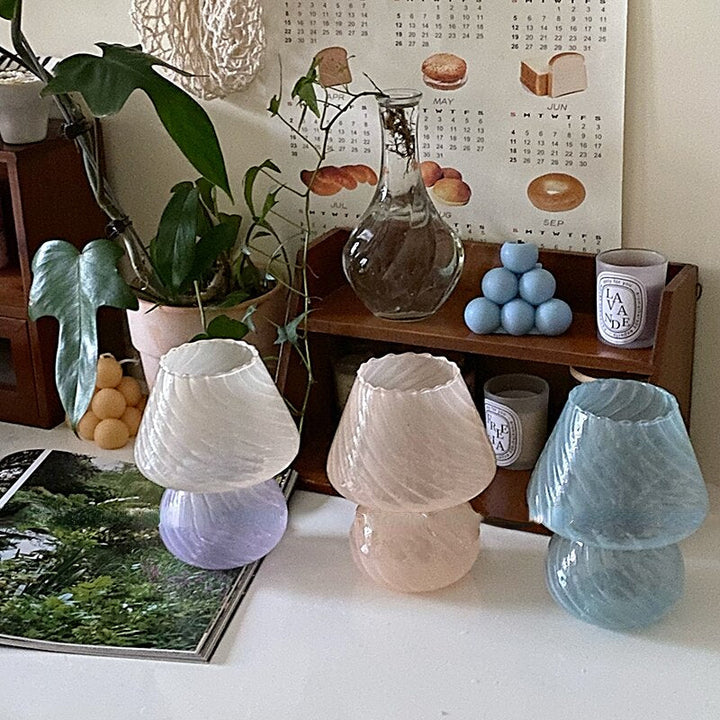 Nordisk Stripete Glassvase | Skanto