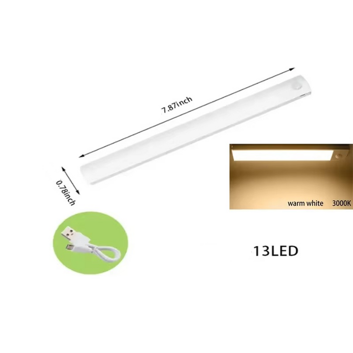 Skanto | Smart Sensor LED Nattlys - Bevegelsesaktivert, Lysdempbar & Oppladbar