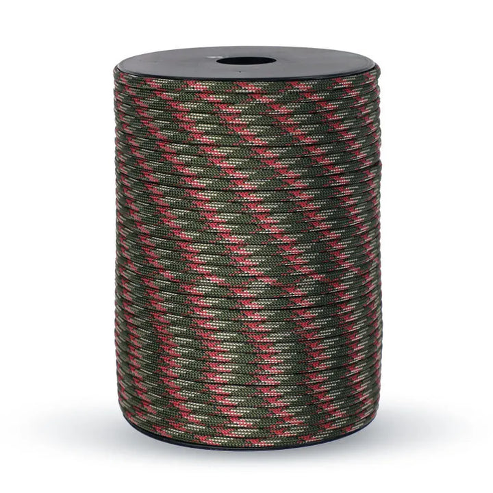 Skanto | 100m Survival Paracord – 9-Kjerne Militær 550 Paracord Tau for Utendørs & Håndverk