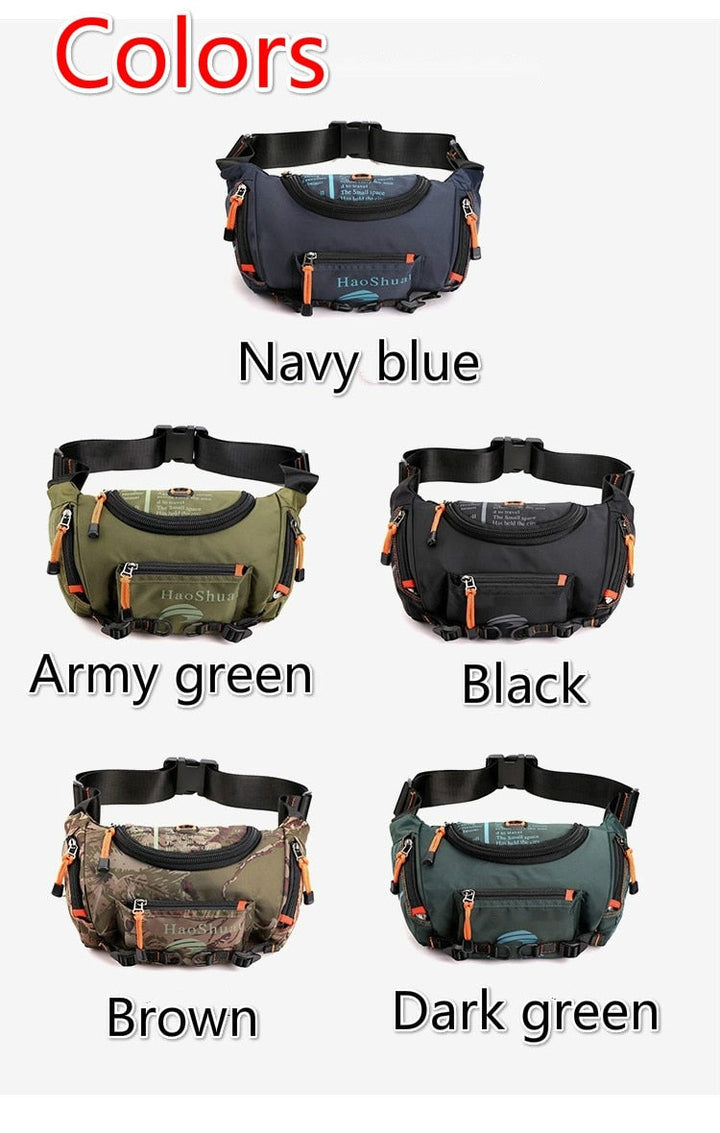 Skanto | Vanntett Oxford-stil Stash-veske Belt Bag
