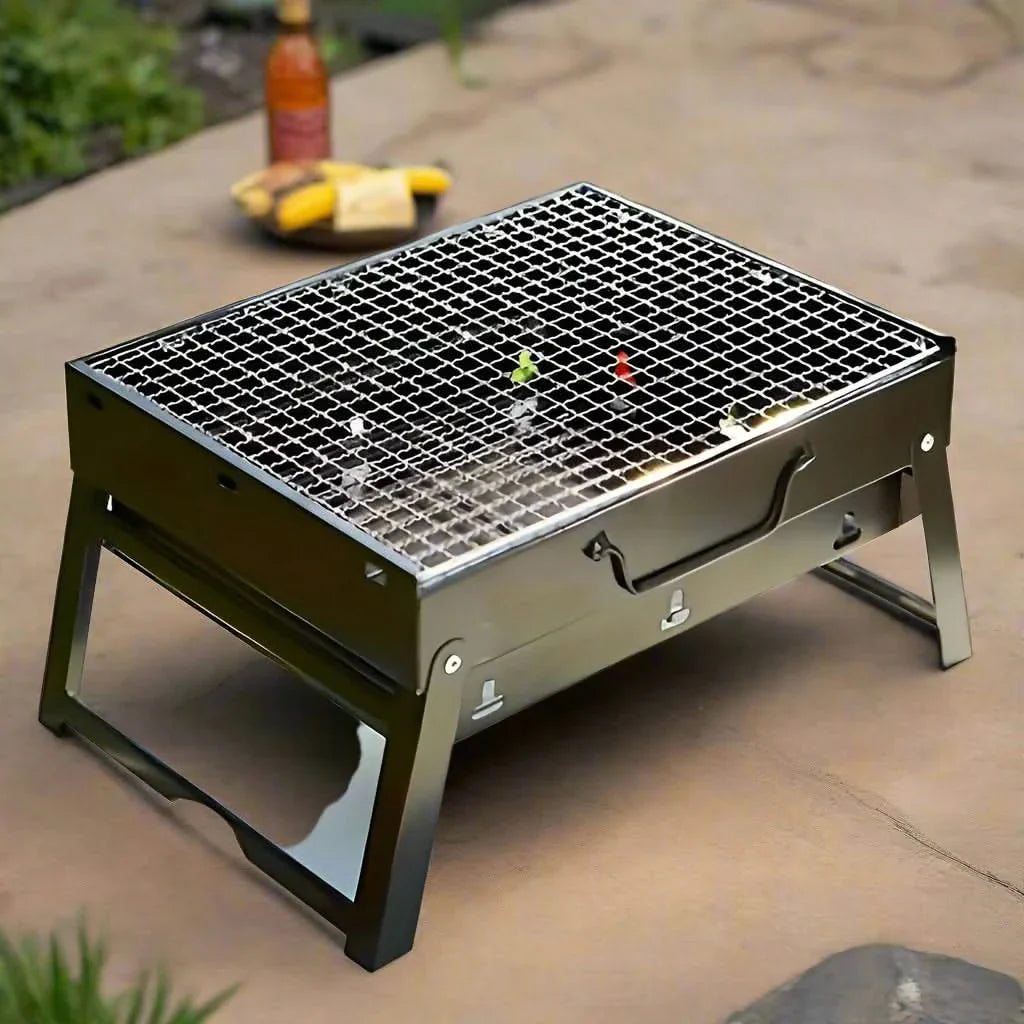 Skanto | CampFlare Kullgrill – Kompakt og robust for grilling på farten