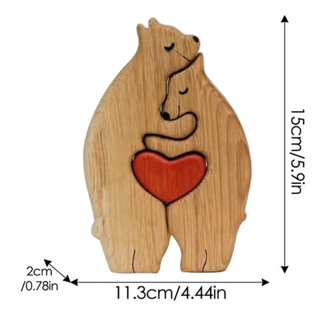 Loving Bears SammenkoSkantoede Puslespill Dekor | Skanto