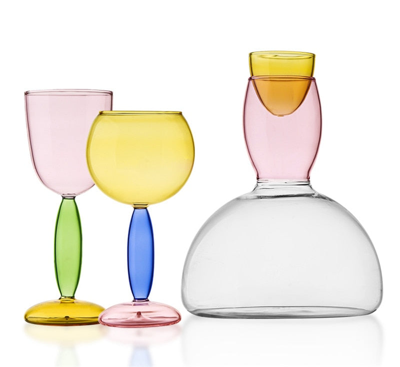 Beger og karaffel servert med glass fra Phillips