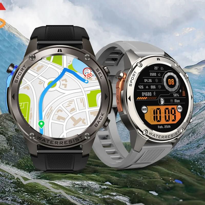 Skanto | Utendørs smartklokke med GPS, kompass og helsetilsyn