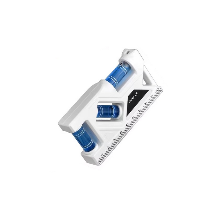 Präzisions-Taschenwasserwaage med Magnetfuß og Winkelmesser