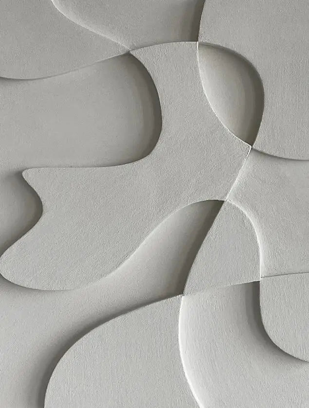 Abstrakt Minimalistisk 3d Design Veggkunst Kunstneriske Lerretstrykk Bilder For Moderne Leilighet Stue Spisestue Hjemmekontor Dekor | Skanto