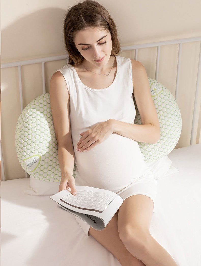 ComfyMama U-formet graviditetpute – Full kroppsstøtte & vaskbart trekk | Skanto