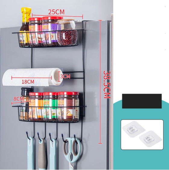 Super Storage Kjøleskapsorganisator Krydderhylle | Skanto