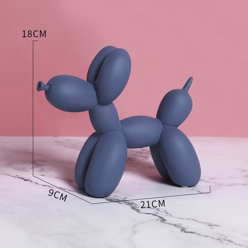 Skanto | Luksuriøs hjemmedekor, ballonghund dekorasjon, kontorbordtilbehør, dyre dekor, moderne populær kunst, nordiske statuer