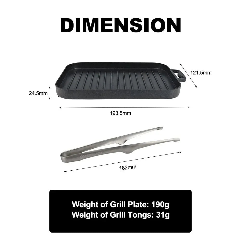 Skanto | MiniGrill Utesett – Kompakt og effektivt for utendørs matlaging