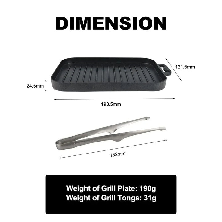 Skanto | MiniGrill Utesett – Kompakt og effektivt for utendørs matlaging