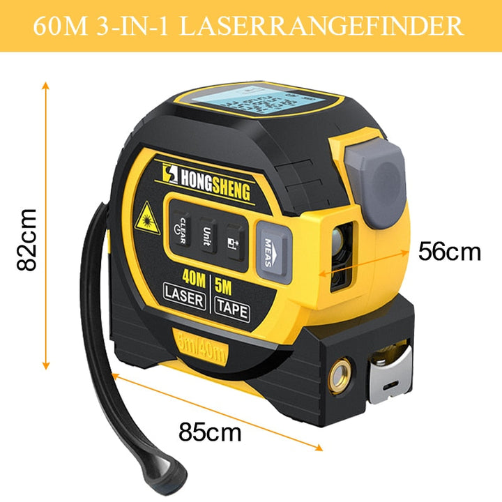 Skanto | 3i1 Ultimate Pro Laser Smart Målebånd