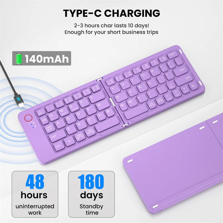 Skanto | Sammenleggbart Bluetooth-tastatur