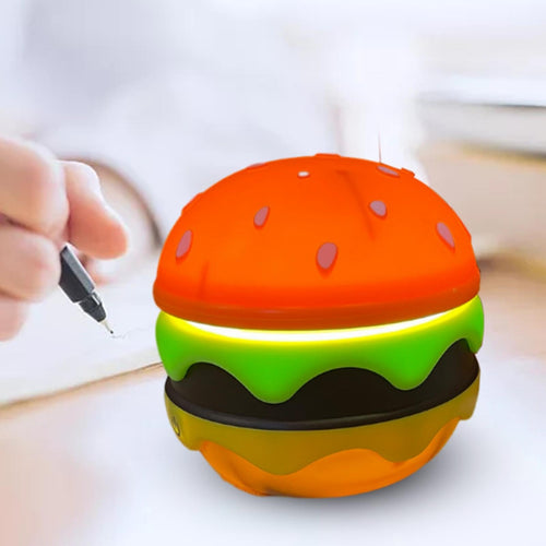 Foldbar Trådløs Unik Hamburger Bordlampe | Skanto