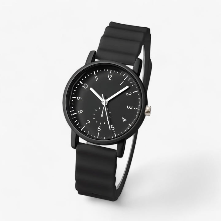 Skanto | Mina Jelly Watch – Fargerik Kvarts Klokke med Elegant Silikon Bølgesnor