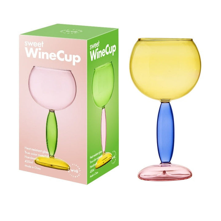 Skanto | Borosilicate 3-Farge Glass - Vin Glass