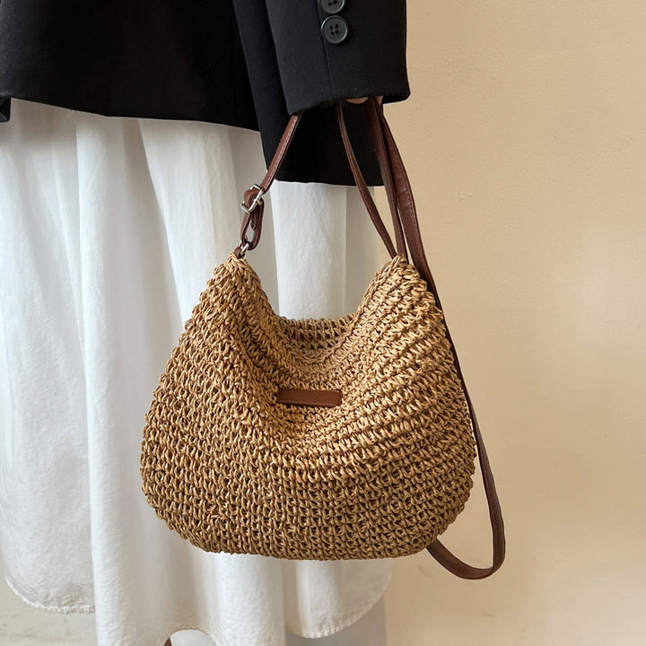 Skanto | BOHOCHIC | Trendy Bohemsk Bag | Håndlaget Design Skulderveske | Bærekraftig og Stilig