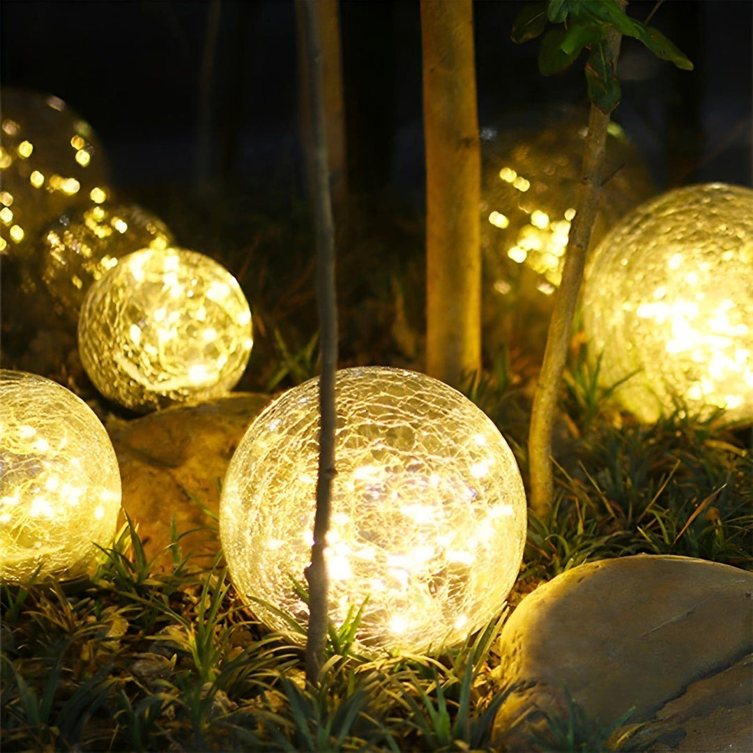GardenGlimmer Light – Vanntett solcelledrevet LED-hagelampe for utendørs bruk