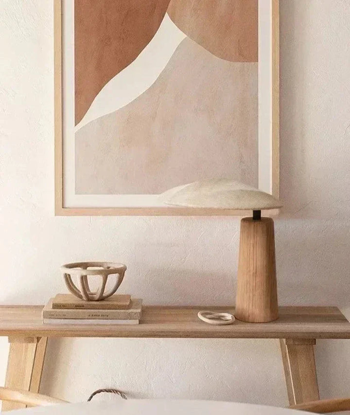 Skanto | Designerlampe med naturlig tre