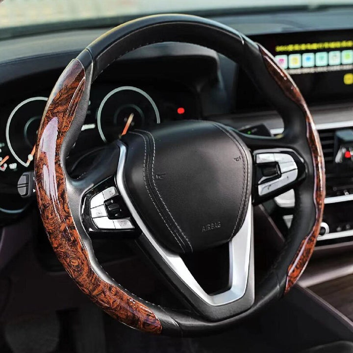 Skanto | Non-Slip Wood Grain Bilhjul Deksel