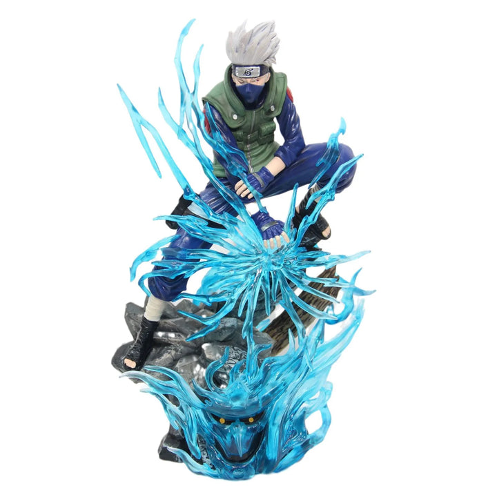 Detaljert PVC Naruto Figur - Kakashi Hatake Modelldukke for Anime Samlere, Gaver og Hjemmedekorasjon 24cm (9.4 tommer)