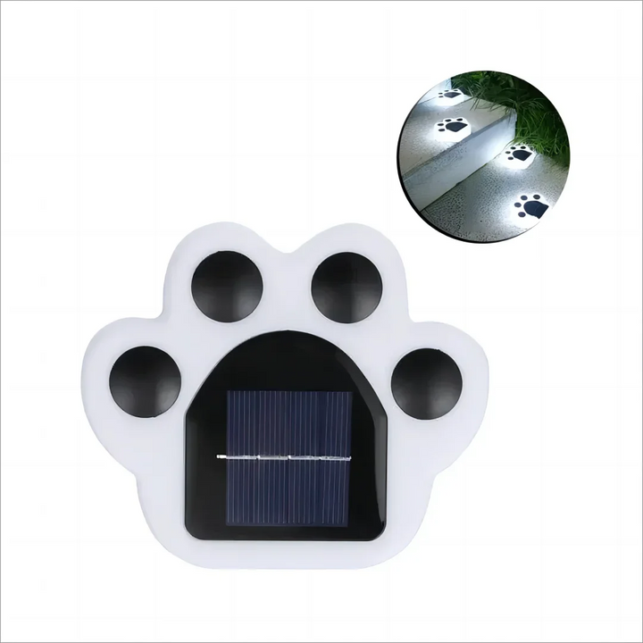 Glødende Paw LED Solbane Utendørs Lys | Skanto