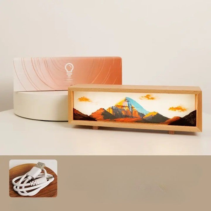 Dream Aura Interaktiv Desktop Kunstler lerret Lampe | Skanto