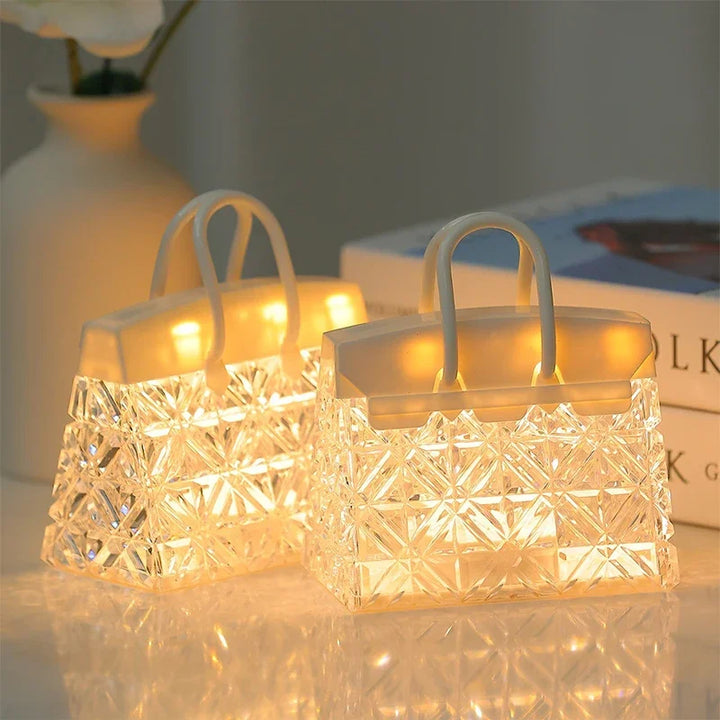 Skanto | CrystalBag | Kreativ akryl nattlampe i håndveskeform
