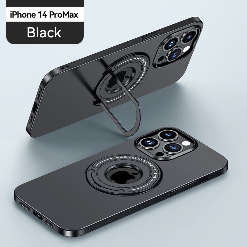 Skanto | MagSafe-kompatibel magnetisk Ring-telefondeksel-stativ