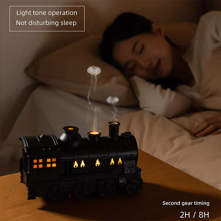 Mini Train Aromaterapi Eterisk Olje Diffuser Lampe Dekor | Skanto