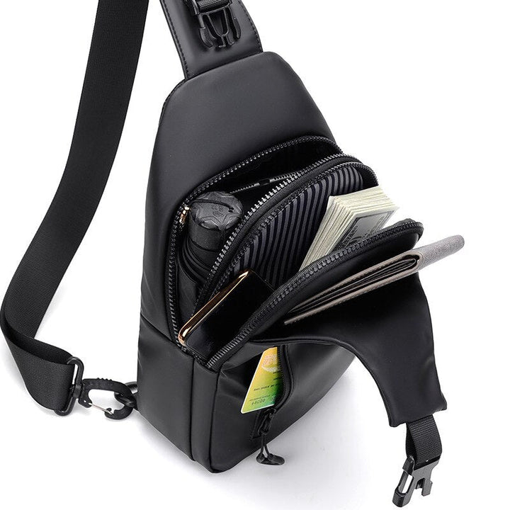 Skanto | Koreansk City Vanntett USB Ladbar Crossbody Veske