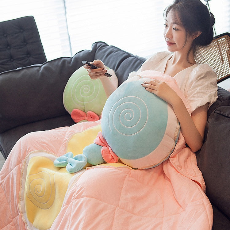 Skanto | Nap Buddy Frukt Foldbar Teppet Puter