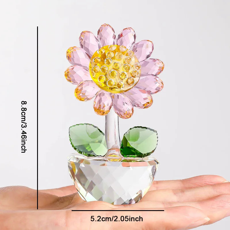 Crystal Glass Solsikke | Skanto