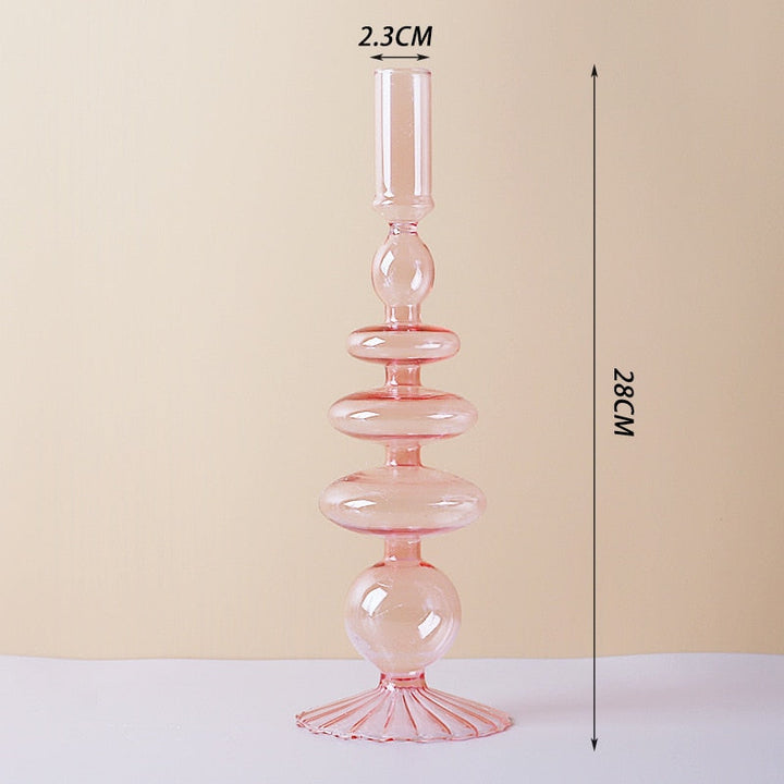 Skanto | Lilla Lysestake laget av Glass