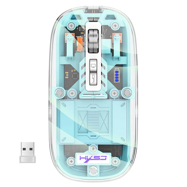 Skanto | Transparent Trådløs Bluetooth Mus