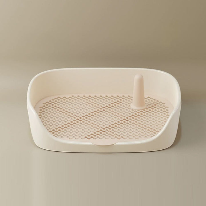 Welpen-Toilettentrainer med Spritzschutzrand
